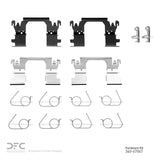 Dynamic Friction 2014-2023 Nissan Rogue Front Premium Hardware Kit by Dynamic Friction Company 340-67047