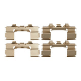 Dynamic Friction 1985-2015 Nissan D21 Hardbody Pickup 4WD (4 Cyl) Except Heavy Duty Front Premium Hardware Kit by Dynamic Friction Company 340-67048