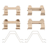 Dynamic Friction 2007-2015 Infiniti Q60 Front Premium Hardware Kit by Dynamic Friction Company 340-68008