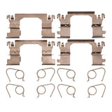 Dynamic Friction 2019-2025 Infiniti Qx50 Front Stainless Steel Hardware Kit by Dynamic Friction Company 340-68013SS