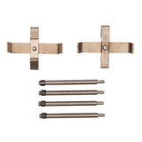 Dynamic Friction 2003-2006 Mitsubishi Lancer Rear Premium Hardware Kit by Dynamic Friction Company 340-72008