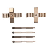 Dynamic Friction 2008-2015 Mitsubishi Lancer Rear Premium Hardware Kit by Dynamic Friction Company 340-72010