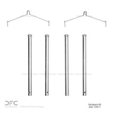 Dynamic Friction 1993-1999 Dodge Stealth Rear Premium Hardware Kit by Dynamic Friction Company 340-72011