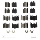 Dynamic Friction 2005-2011 Freightliner FL360 (Mexico) Rear/Front Premium Hardware Kit by Dynamic Friction Company 340-72013