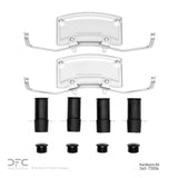 Dynamic Friction 2004-2011 Audi S6 Front Premium Hardware Kit by Dynamic Friction Company 340-73004