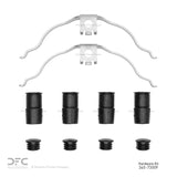 Dynamic Friction 2011-2018 Audi A8 Front Premium Hardware Kit by Dynamic Friction Company 340-73009