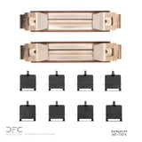 Dynamic Friction 2016-2023 Audi TTS Quattro Front Premium Hardware Kit by Dynamic Friction Company 340-73014