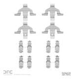 Dynamic Friction 2017-2025 Audi A6 Allroad Front Premium Hardware Kit by Dynamic Friction Company 340-73016
