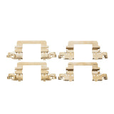 Dynamic Friction 2024-2025 Audi A6 Sportback E-Tron Rear Premium Hardware Kit by Dynamic Friction Company 340-73034