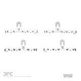 Dynamic Friction 1984-1993 Volkswagen Golf Front Premium Hardware Kit by Dynamic Friction Company 340-74000