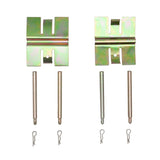Dynamic Friction 1973-1985 Volkswagen VanAGON Front Premium Hardware Kit by Dynamic Friction Company 340-74005