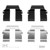 Dynamic Friction 1999-2003 Volkswagen EuroVan Rear Premium Hardware Kit by Dynamic Friction Company 340-74012