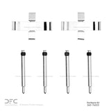 Dynamic Friction 1961-1995 Mercedes-Benz 300SDL Rear/Front Premium Hardware Kit