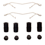 Dynamic Friction 1994-2025 Audi TT Quattro Front Premium Hardware Kit by Dynamic Friction Company 340-74024