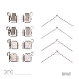 Dynamic Friction 1992-2010 Lexus SC400 Front Premium Hardware Kit by Dynamic Friction Company 340-75002