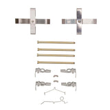 Dynamic Friction 1995-2000 Lexus LS400 Front Premium Hardware Kit by Dynamic Friction Company 340-75003