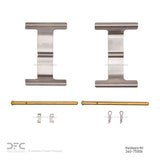 Dynamic Friction 2006-2025 Lexus RC350 Front Premium Hardware Kit by Dynamic Friction Company 340-75006