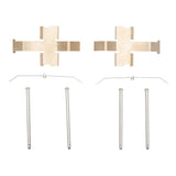 Dynamic Friction 2022-2025 Lexus GX550 Front Premium Hardware Kit by Dynamic Friction Company 340-75021