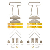 Dynamic Friction 1970-1979 Toyota Corolla (US/Canada) Front Premium Hardware Kit by Dynamic Friction Company 340-76001