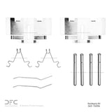 Dynamic Friction 1981-1983 Toyota Corolla (US/Canada) Front Premium Hardware Kit by Dynamic Friction Company 340-76006