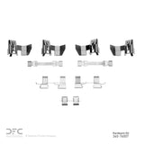 Dynamic Friction 1984-1987 Toyota Corolla (US/Canada) Front Premium Hardware Kit by Dynamic Friction Company 340-76007