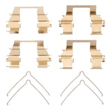 Dynamic Friction 1986-1992 Toyota Supra Front Premium Hardware Kit by Dynamic Friction Company 340-76012