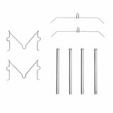 Dynamic Friction 1976-1995 Toyota 4Runner Front Premium Hardware Kit by Dynamic Friction Company 340-76013