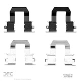 Dynamic Friction 1994-1997 Toyota Celica Rear Premium Hardware Kit by Dynamic Friction Company 340-76018