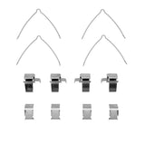 Dynamic Friction 1991-1997 Toyota Previa Front Premium Hardware Kit by Dynamic Friction Company 340-76019
