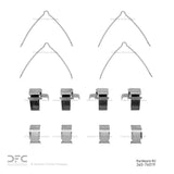 Dynamic Friction 1991-1997 Toyota Previa Front Premium Hardware Kit by Dynamic Friction Company 340-76019