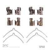 Dynamic Friction 1992-2003 Geo Prizm Front Premium Hardware Kit by Dynamic Friction Company 340-76028