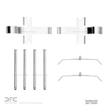 Dynamic Friction 1990-2004 Toyota Land Cruiser Front Premium Hardware Kit by Dynamic Friction Company 340-76030