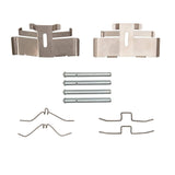 Dynamic Friction 1975-1979 Toyota Corolla (US/Canada) Front Premium Hardware Kit by Dynamic Friction Company 340-76035
