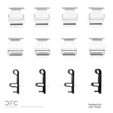 Dynamic Friction 2000-2004 Toyota Camry Rear Premium Hardware Kit by Dynamic Friction Company 340-76040