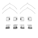 Dynamic Friction 1997-2001 Toyota Camry Front Premium Hardware Kit by Dynamic Friction Company 340-76041