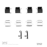 Dynamic Friction 2001-2007 Toyota Highlander Front Premium Hardware Kit by Dynamic Friction Company 340-76042