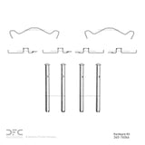 Dynamic Friction 2000-2008 Pontiac Vibe Rear Premium Hardware Kit by Dynamic Friction Company 340-76044