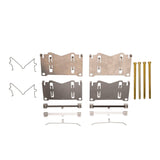 Dynamic Friction 1998-2007 Lexus LX470 Front Premium Hardware Kit by Dynamic Friction Company 340-76050