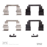 Dynamic Friction 2003-2008 Pontiac Vibe Front Premium Hardware Kit by Dynamic Friction Company 340-76054