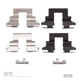Dynamic Friction 2002-2008 Toyota Solara Rear Premium Hardware Kit by Dynamic Friction Company 340-76056