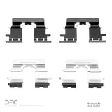 Dynamic Friction 2004-2010 Toyota Sienna Rear Premium Hardware Kit by Dynamic Friction Company 340-76058