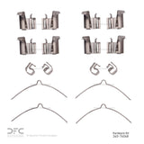 Dynamic Friction 2008-2026 Lexus RZ300e Front Premium Hardware Kit by Dynamic Friction Company 340-76068