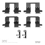 Dynamic Friction 2008-2025 Mazda 6 Rear Premium Hardware Kit by Dynamic Friction Company 340-76069
