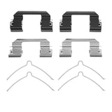 Dynamic Friction 2009-2015 Toyota Venza Front Premium Hardware Kit by Dynamic Friction Company 340-76070