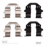 Dynamic Friction 2009-2015 Toyota Venza Rear Premium Hardware Kit by Dynamic Friction Company 340-76071