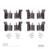 Dynamic Friction 2010-2026 Lexus RX450hL Rear Premium Hardware Kit by Dynamic Friction Company 340-76072