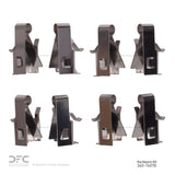 Dynamic Friction 2012-2020 Hino 155 Rear/Front Premium Hardware Kit by Dynamic Friction Company 340-76078