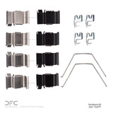 Dynamic Friction 1981-2024 Lexus GX460 Front/Rear Premium Hardware Kit by Dynamic Friction Company 340-76079