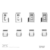 Dynamic Friction 1976-1994 Dodge 2000 GTX Front/Rear Premium Hardware Kit by Dynamic Friction Company 340-76081
