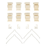 Dynamic Friction 1983-2004 Chrysler Conquest Front Premium Hardware Kit by Dynamic Friction Company 340-76082